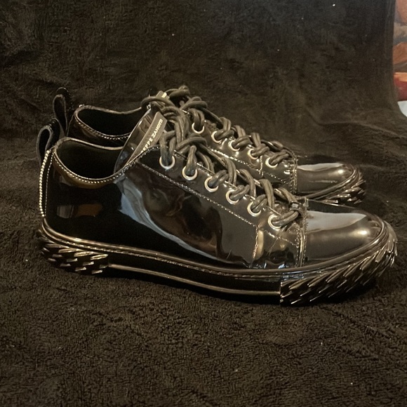 Black Giuseppe Zanottis (Blabber) womens size 9 us - Picture 2 of 4